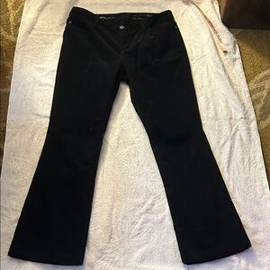 Eddie Bauer Classic Black Corduroy Trousers